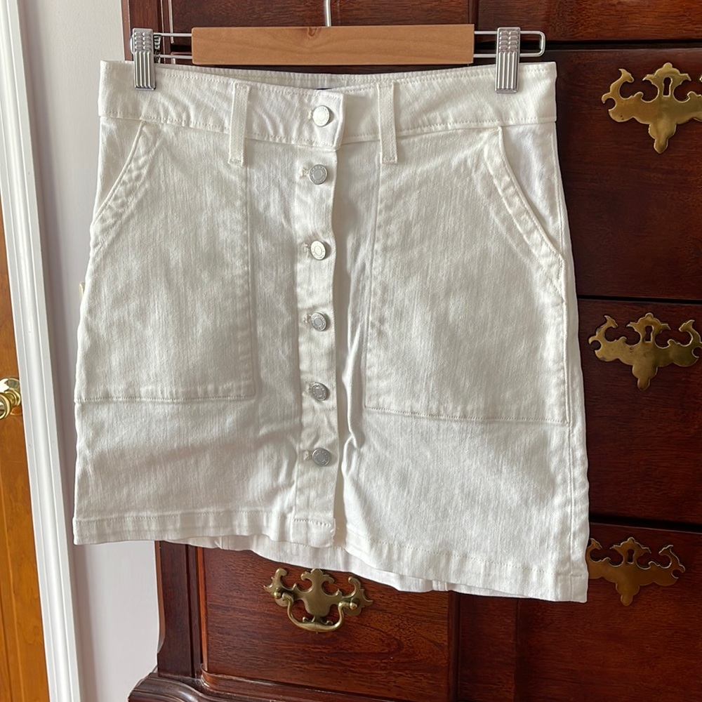 Jcrew merchantile denim skirt 4